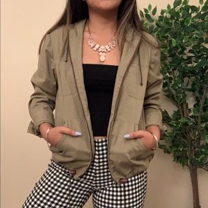 Khaki Utility Jacket